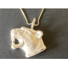 925 Sterling Silver Panther Big Cat Pendant Necklace