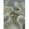 10K YELLOW GOLD MORGANITE RING SIZE 7.5