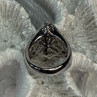 Shiny 925 Sterling Silver CZ Ring Size 6