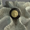 925 Sterling Silver Hand-Crafted Round Goddess Sun Pendant Length 0.90 Inch