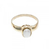 Vintage 925 Sterling Silver Moonstone Ring Size 11.25