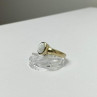 Vintage 925 Sterling Silver Moonstone Ring Size 11.25