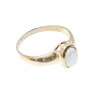 Vintage 925 Sterling Silver Moonstone Ring Size 11.25