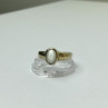 Vintage 925 Sterling Silver Moonstone Ring Size 11.25