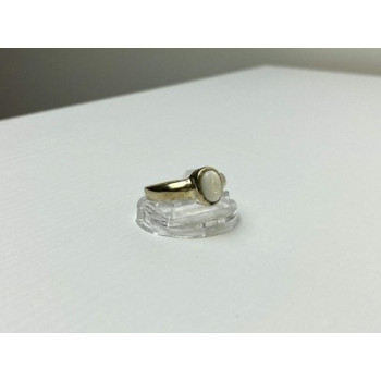 Vintage 925 Sterling Silver Moonstone Ring Size 11.25