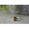 925 Sterling Silver Citrine Ring Size 7.5