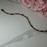 925 Sterling Silver Amethyst Topaz Garnet Citrine Peridot Bracelet Length 7.5