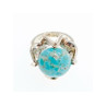 925 Sterling Silver Larimar Ring Size 6.75