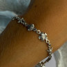 Summer Ocean Mood 925 Sterling Silver Bracelet Length 7.5