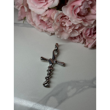 925 STERLING SILVER CROSS LENGTH 3 in