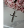 925 STERLING SILVER CROSS LENGTH 3 in