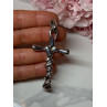 925 STERLING SILVER CROSS LENGTH 3 in
