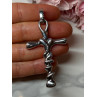 925 STERLING SILVER CROSS LENGTH 3 in
