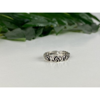Vintage Sterling Silver Ring Size 10.25