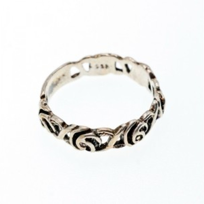 Vintage Sterling Silver Ring Size 10.25