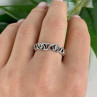 Vintage Sterling Silver Ring Size 10.25