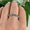 Vintage Sterling Silver Ring Size 10.25