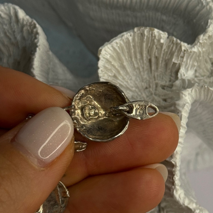 Summer Ocean Shell Star 925 Sterling Silver Bracelet Length 7