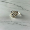 925 Sterling Silver CZ Ring Size 11.5