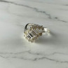 925 Sterling Silver CZ Ring Size 11.5