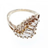 925 Sterling Silver CZ Ring Size 11.5