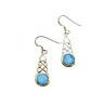 925 Sterling Silver Larimar Earrings