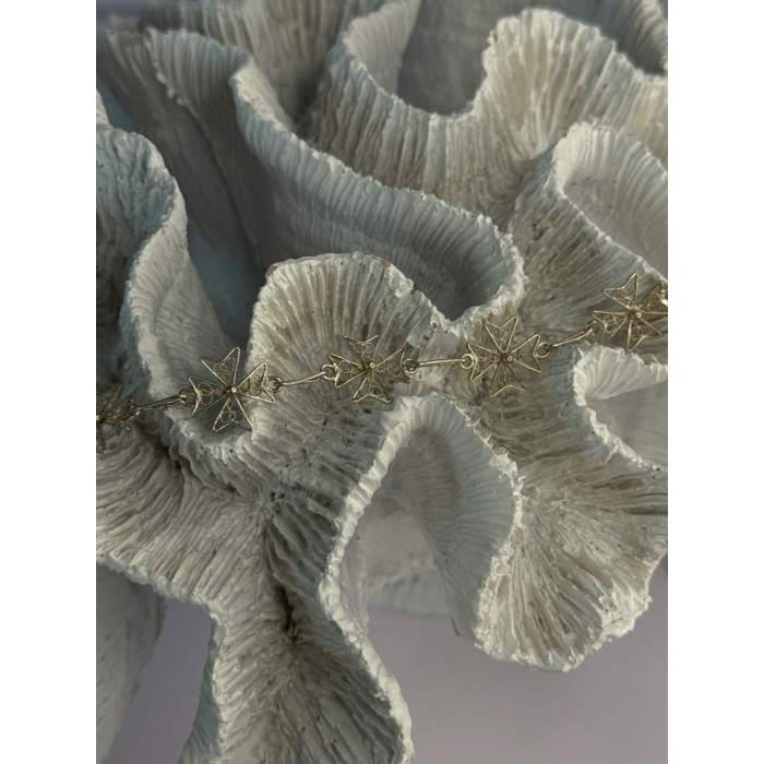 Lovely 925 Sterling Silver Bracelet Length 7