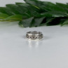 Vintage 925 Sterling Silver Spinner Band Ring Size 6.75