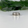 Vintage 925 Sterling Silver Spinner Band Ring Size 6.75