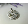 925 STERLING SILVER TOPAZ, AMETHYST, PERIDOT, MOTHER OF PEARL PENDANT