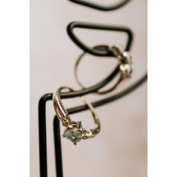 925 Sterling Silver Blue & White Topaz 