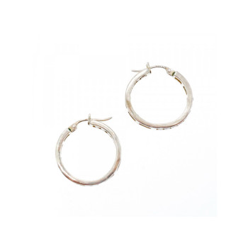 925 Sterling Silver Gold Plated CZ Earrings