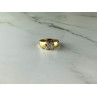 925 Sterling Silver Gold Plated Ring Size 5.5