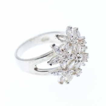 925 Sterling Silver CZ 