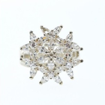 925 Sterling Silver CZ 