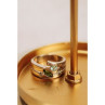 925 Sterling Silver Multicolor Spinel Ring Size 7
