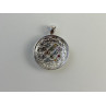 925 STERLING SILVER MULTI GEMSTONES PENDANT