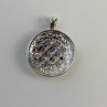 925 Sterling Silver Multi Gemstones Pendant