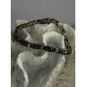 925 Sterling Silver Amethyst & Marcasite Bracelet Length 7.5