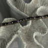925 Sterling Silver Amethyst & Marcasite Bracelet Length 7.5