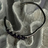 925 Sterling Silver Purple & Pink Tourmaline Bracelet Length Approx 6.5