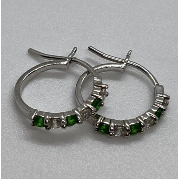 925 Sterling Silver CZ Earrings