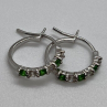 925 Sterling Silver CZ Earrings
