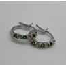 925 Sterling Silver CZ Earrings