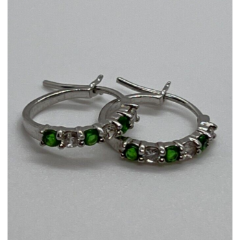 925 Sterling Silver CZ Earrings