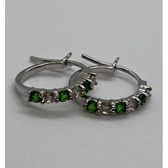 925 Sterling Silver CZ Earrings