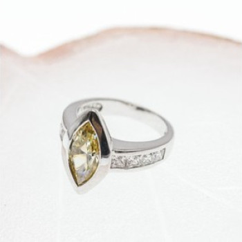 925 Sterling Silver CZ 