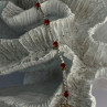925 Sterling Silver Red Spinel & Beryl Bracelet Length 7.5