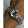 Elegant Design 925 Sterling Silver Bracelet Length 8