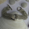 Elegant Design 925 Sterling Silver Bracelet Length 8